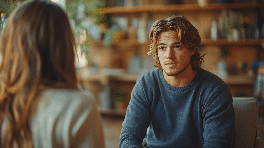 Therapeut legt seinen Fokus in der Psychotherapie auf den Körper